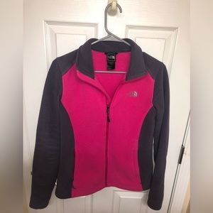Two-toned North Face Fleece Jacket